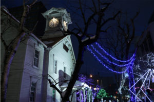 時計台イルミネーション